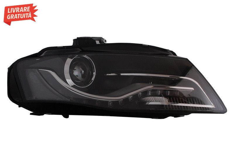 Faruri LED DRL Audi A4 B8 8K (04.2008-2011) cu Lumini de zi Integrate