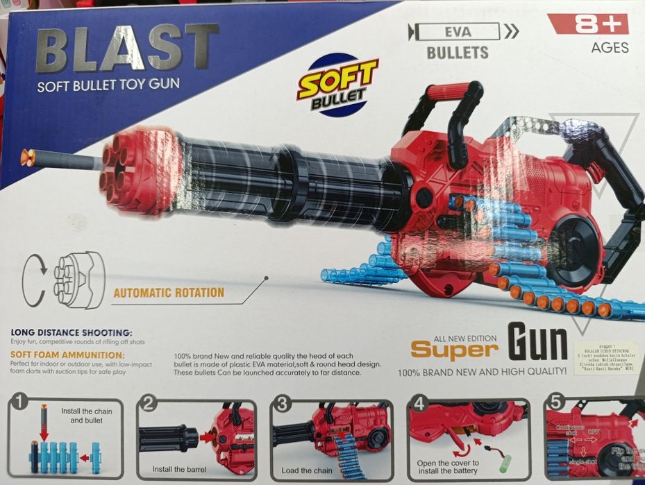 Бластеры пулемет