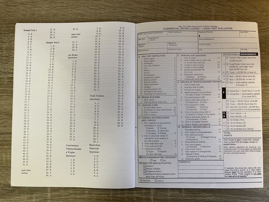 Книга за подготовка за изпит CDL