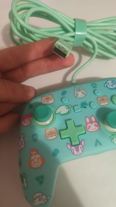 Controller PowerA cu fir Animal Crossing pentru Nintendo Switch NOU !!