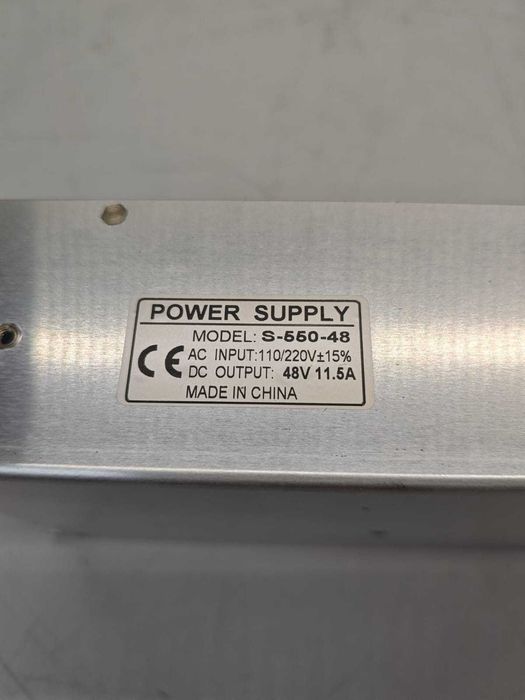 Блок питания.550вт. 48в. для ЧПУ.  Мультикам. Cnc.