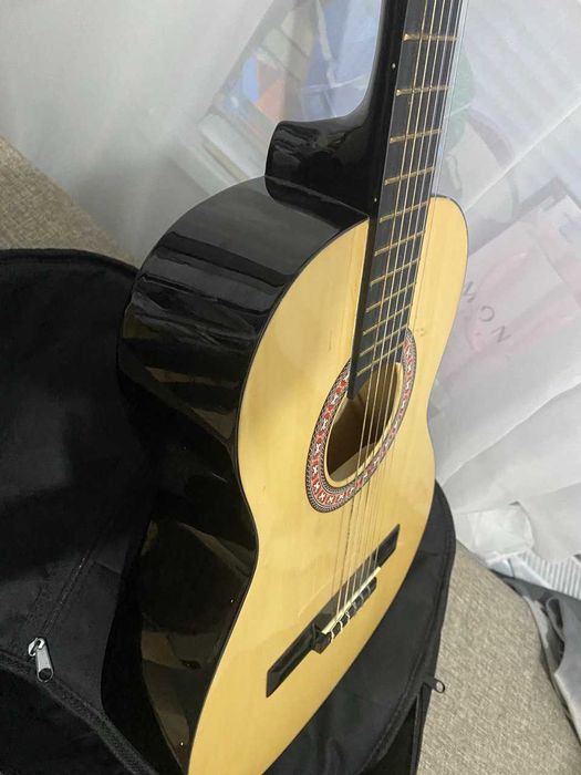 гитара 3/4 с чехлом