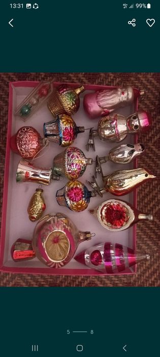 СССР елочные игрушки,много их,см.все фото
