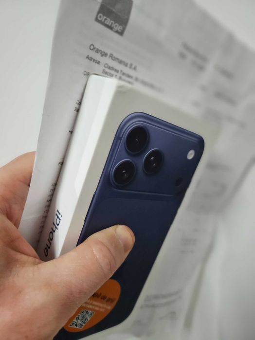 Iphone 17 Pro Max 256 gb sigilat la cutie 2 ani Garantie.