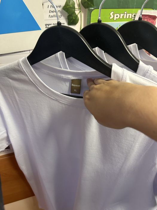 Продам белые сублимационные футболки