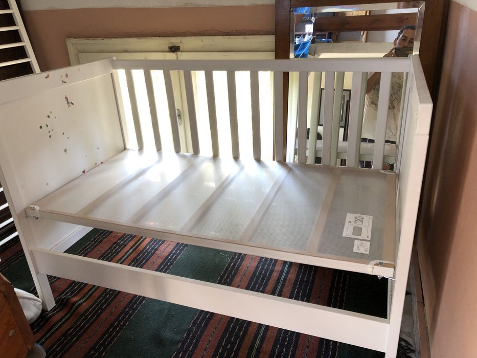 Детско легло 125/67 с матраци и калъвка