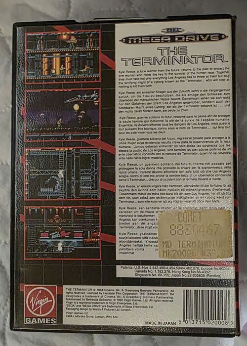 The Terminator Sega Mega Drive