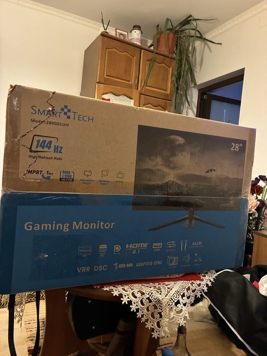 Monitor Gaming 4k 28 144hz nou sigilat