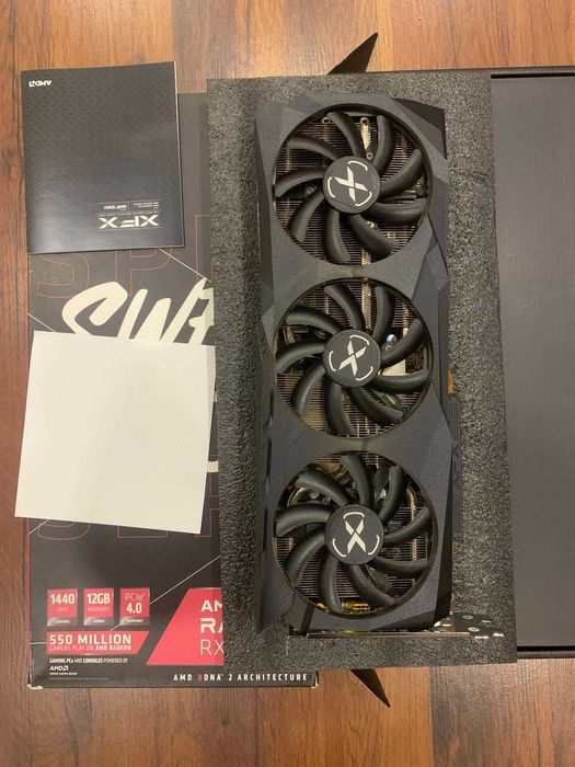 Видеокарта XFX RX 6700XT AMD Radeon 12gb GDDR6