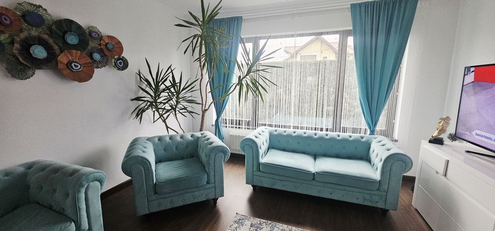 Vand set canapea Chesterfield