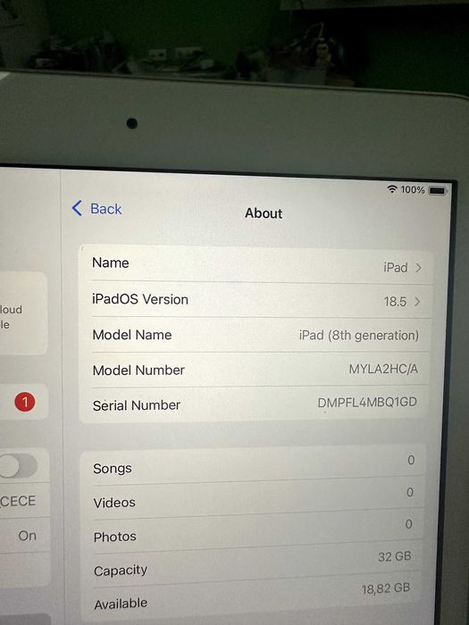 Ipad 8th Generation 32GB