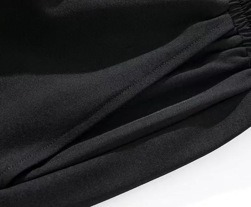 Базовые черные шорты с пиндодо