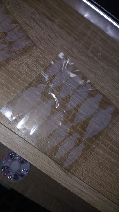 Stikere french unghii