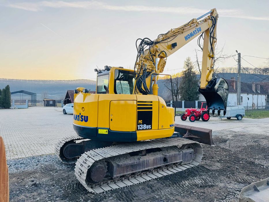 Excavator pe senile cu lama Komatsu PC 138, an 2008, 15 tone, 1x cupa