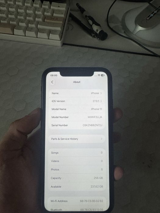 Vand iphone 11 256gb