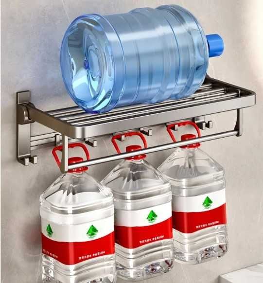 Удобна сгъваема закачалка за хавлии за баня