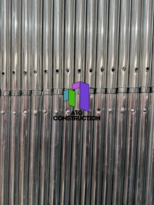 Импортные строительные леса, из оцинкованной стали с настилом, Китай