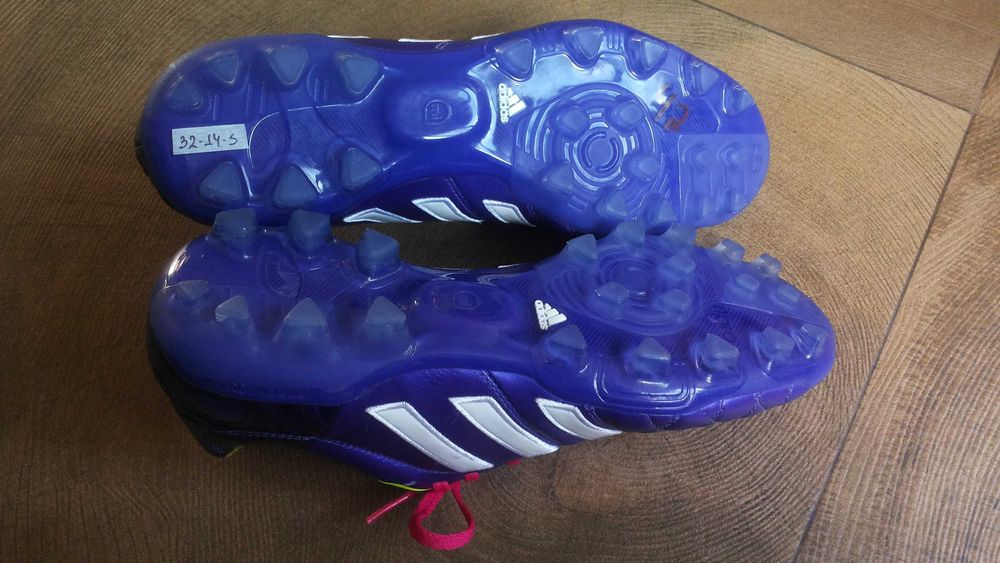 Adidas Adipure 11Pro Purple/White EUR 42  бутонки естествена кожа