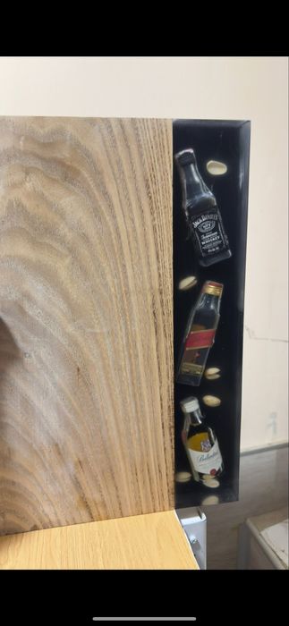 Дъска за мезета със епоксидна смола