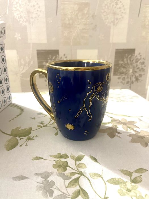 Нов луксозен комплект на DUKA - чаша и чиния