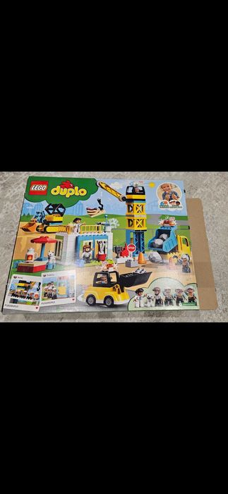 Lego duplo башенный кран