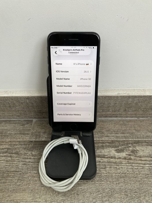 iPhone SE 2020 128GB/100% батерия