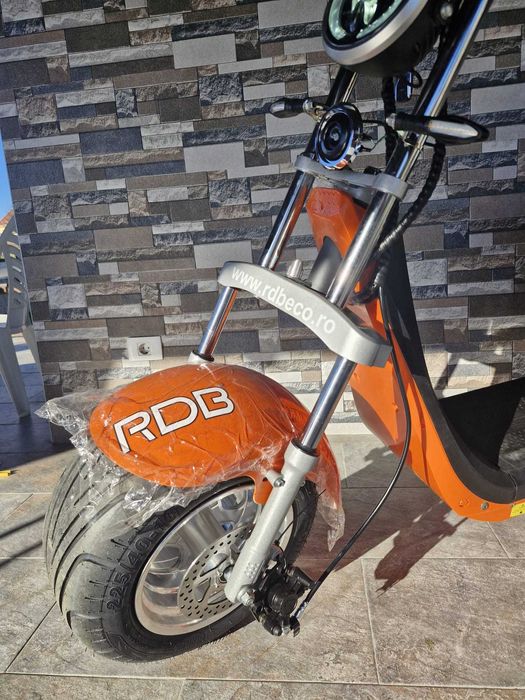 GARANTIE 24 LUNI! Moped/scuter electric RDB CC15,fara permis,2000W,doua locuri, CIV gratuit