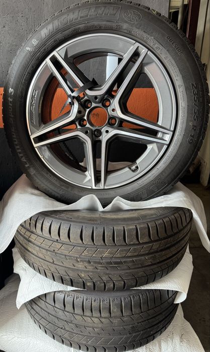 Set Jante  AMG R19 + Anvelope pentru Mercedes GLC