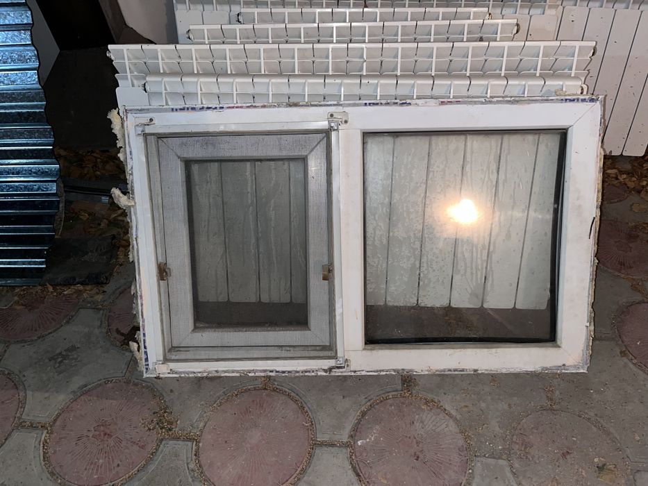 Пластиковое окно ПВХ 98×60 см