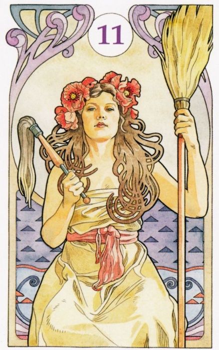 Set Carti oracol tarot ghicit Lenormand Arta Nouveau ed lim SUPERBE+CA