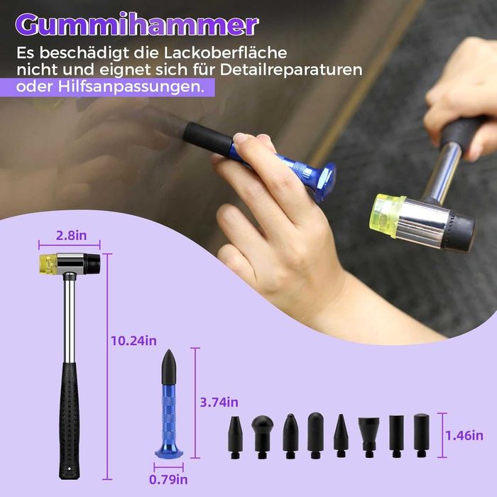 KIT PDR auto 100 piese