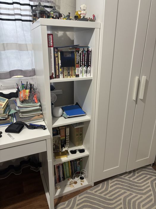 Белые полки из IKEA