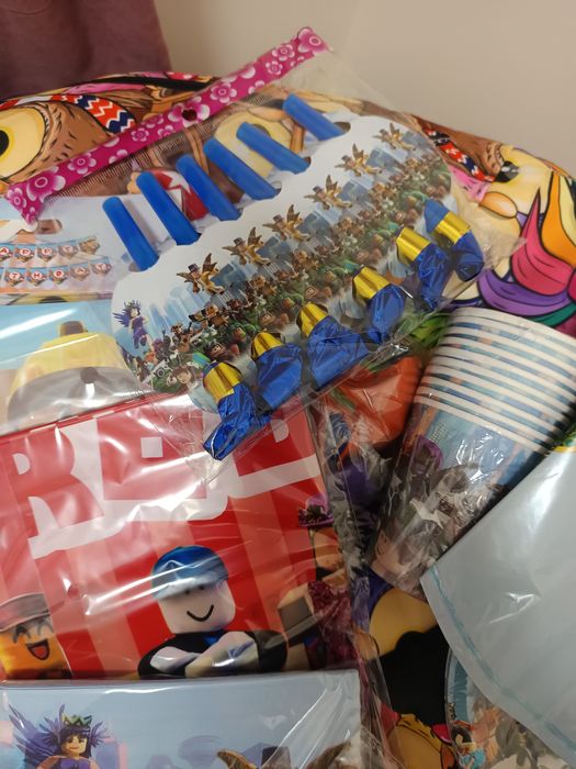 Комплект за рожден ден на тема Roblox