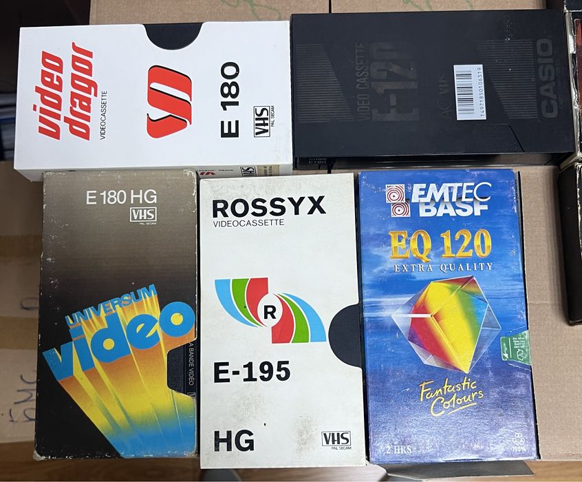 Видеокасети vhs