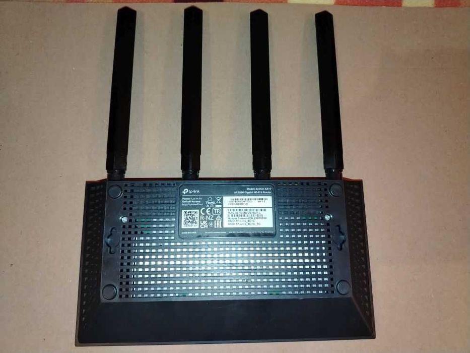 Гигабитов рутер TP-Link Archer AX17 AX1500 Wi-Fi 6