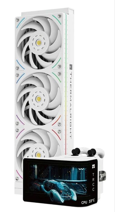 NEW Cooler THERMALRIGHT 360 Aquarium Display Black and White  Optom