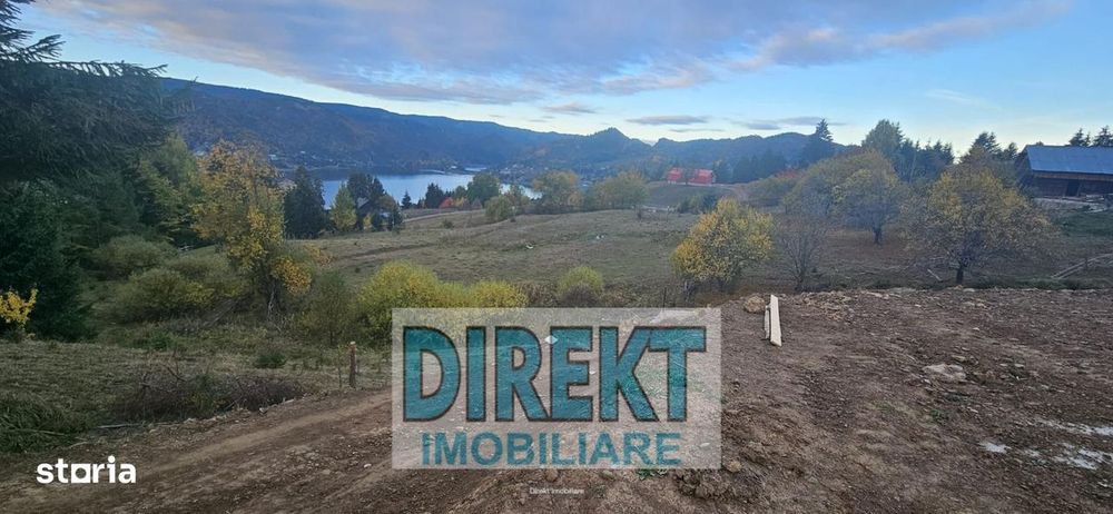 Teren de vânzare în Colibița – 4.700 mp | Vedere panoramică spre lac