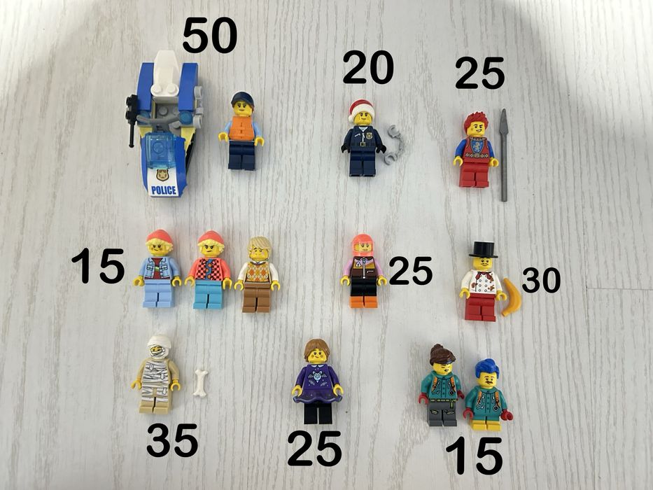 Minifigurine LEGO ninjago, star wars, city, chima