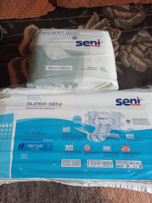 Памперсы SUPER SENI 3