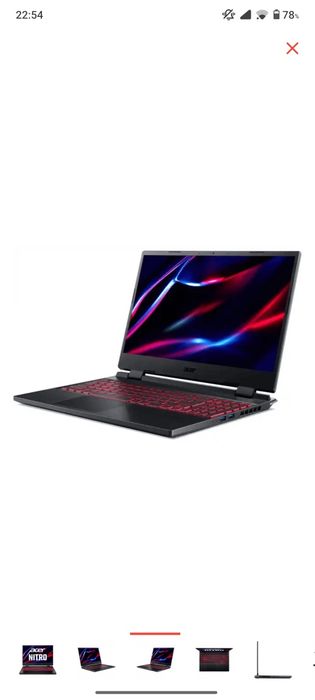 Продам игровой ноутбук acer nitro 5