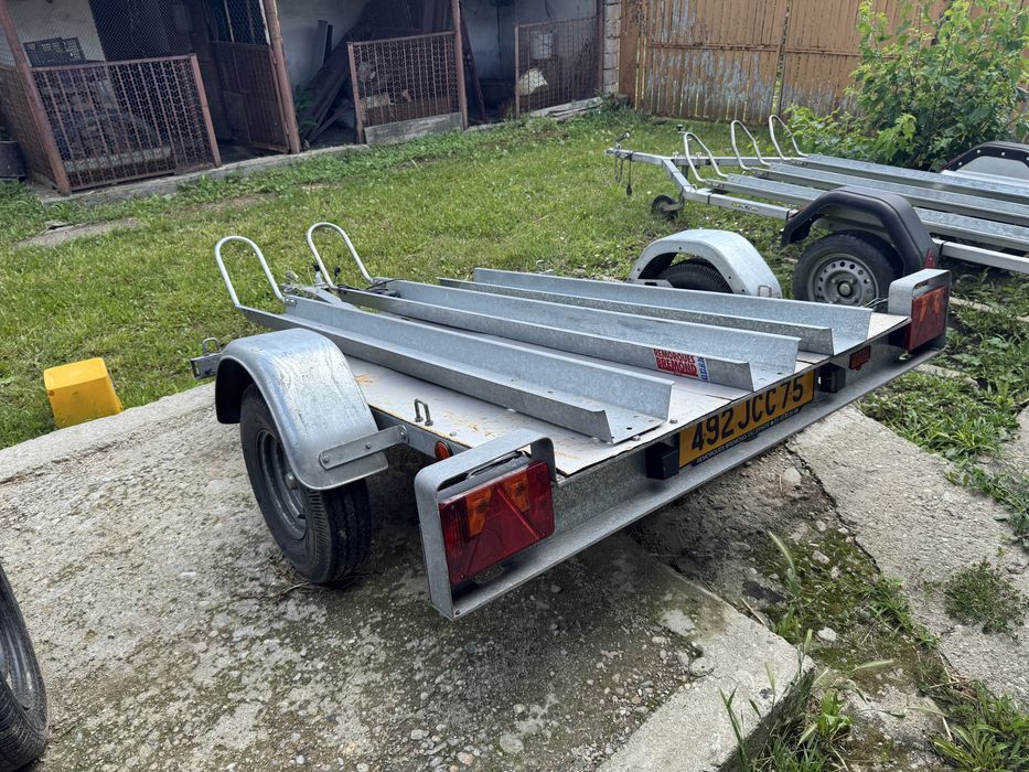 Remorcă moto / atv, 2 3 posturi, recent adusă