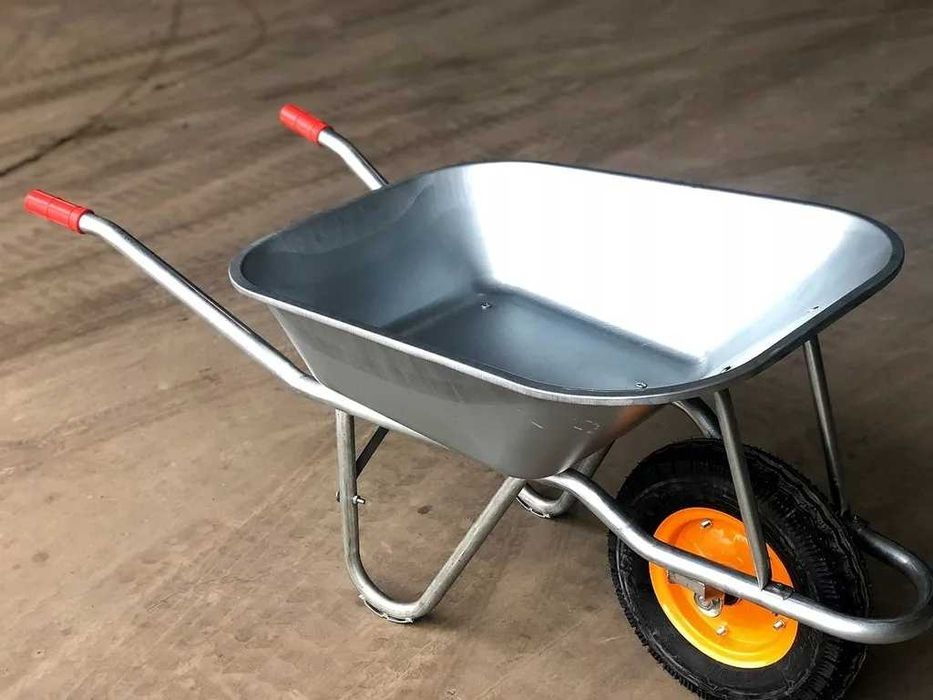 Тачка садовая, тележка  оцинкованная НОВАЯ