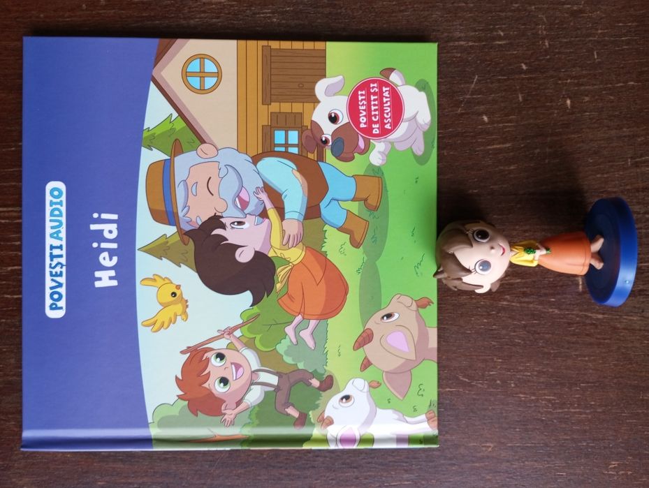 Cărți cu povesti audio și figurine
