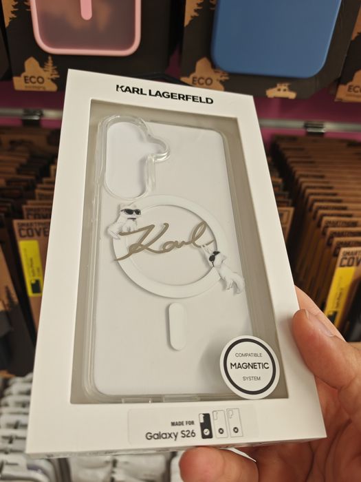 Samsung Galaxy S26 Ultra , S26 луксозен гръб Karl Lagerfeld