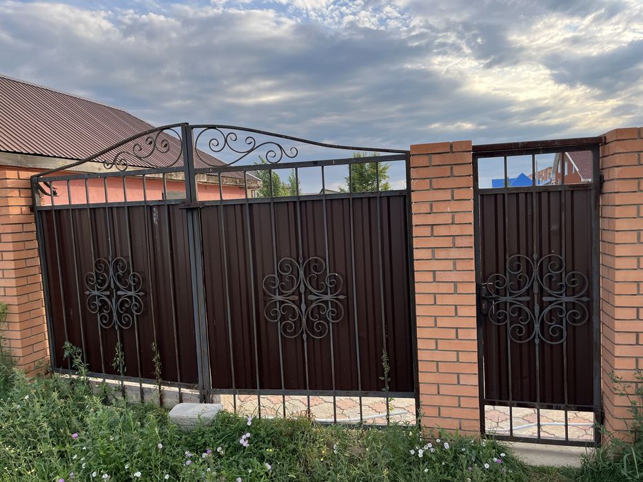 Продам ворота, готовые, б/у