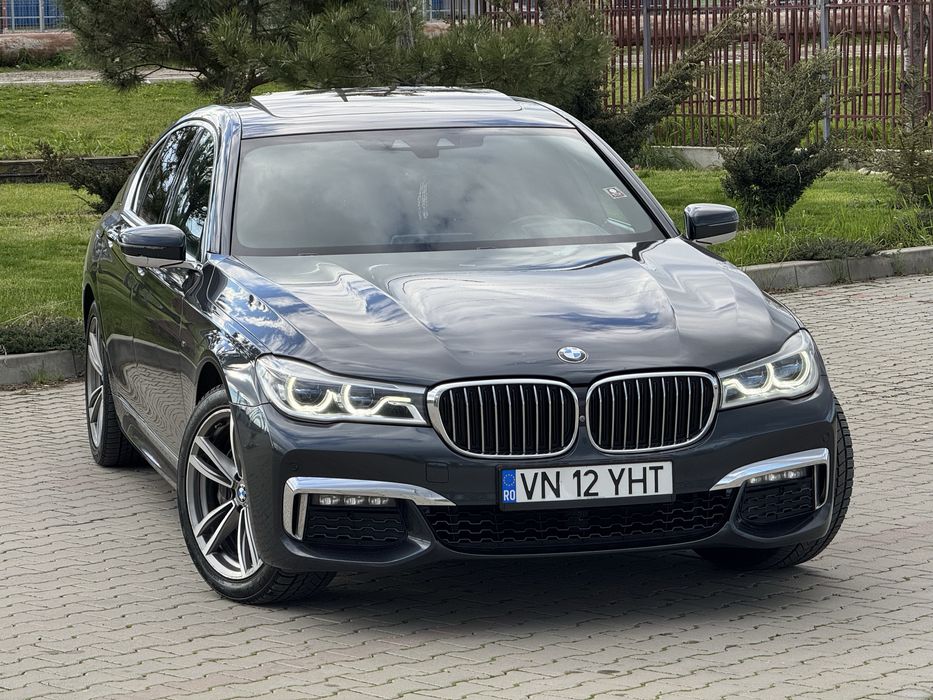BMW 740 XD 2017 Pachet M/Laser/Tableta/Trapa/Cheie Smart