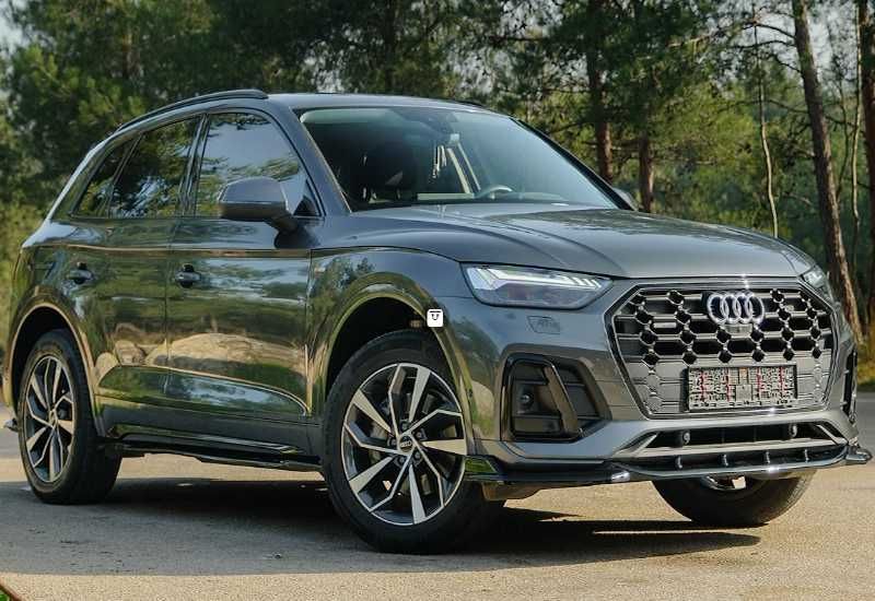 Преден лип спойлер за Ауди SQ5 / Audi Q5 lip spoiler / добавка за предна броня / нож