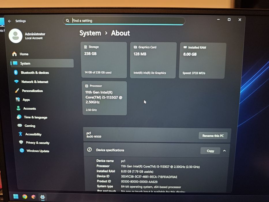 Продаю ноутбук Huawei MateBook D15