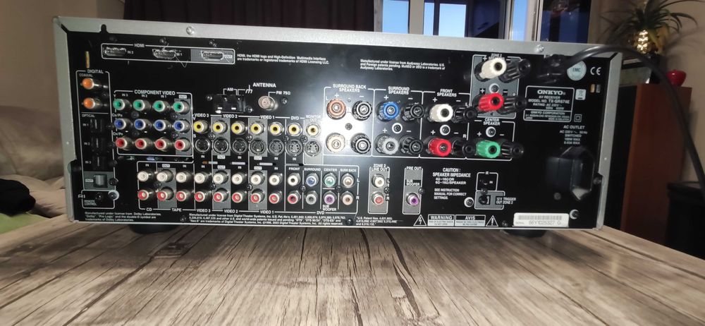 ONKYO-TX-SR647E-7.1 канален ресийвър
