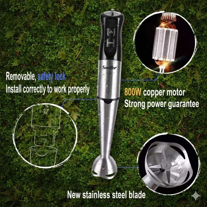 Sonifer SF-8086 10-in-1 ko'p funksiyali blender